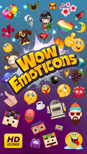 Wow Emoticons - Amazing Emoji