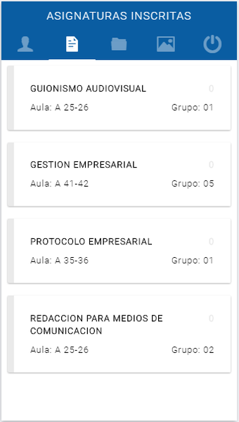 Bild 0 für Registro Académico UFG