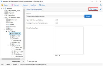 Immagine 0 per 4n6 Outlook Phone Numbers…
