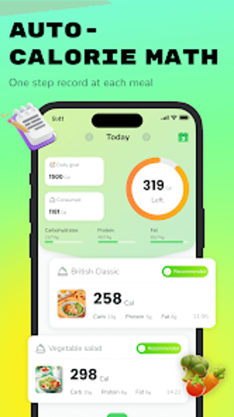Obraz 0 dla Calopeek: Pic Calorie AI …