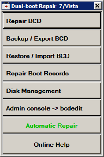 Visual BCD Editor