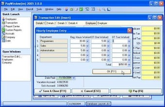 Image 0 for PayWindow 2007