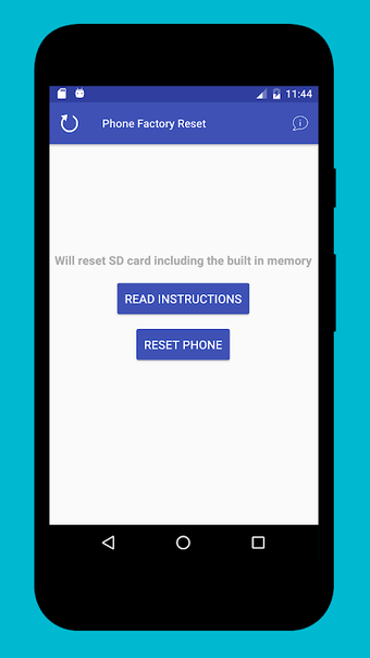 Imagen 0 para Phone Factory Reset