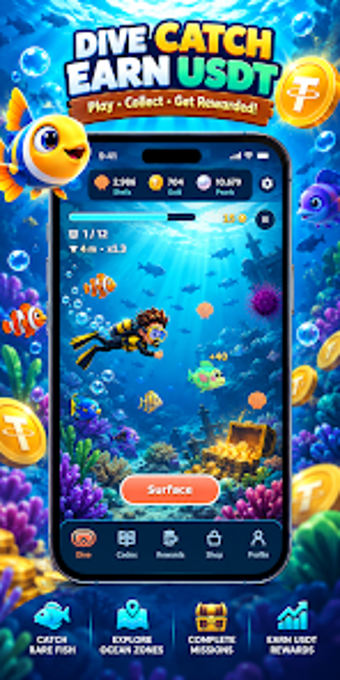 Bild 0 für Earn USDT Play to earn Cr…