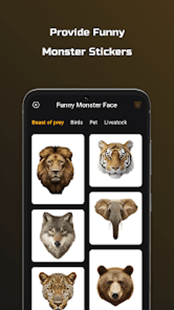 Obraz 0 dla Monster Face stickers Mak…