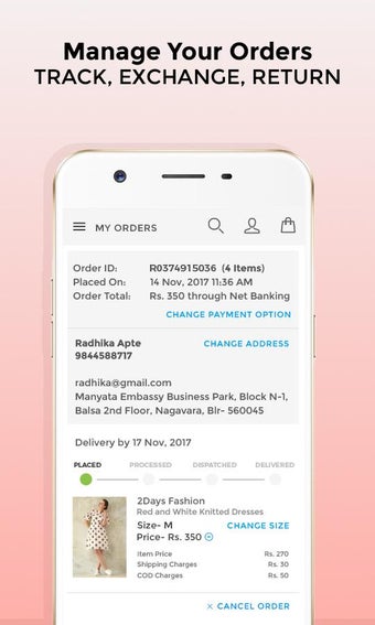 Voonik Online Shopping App