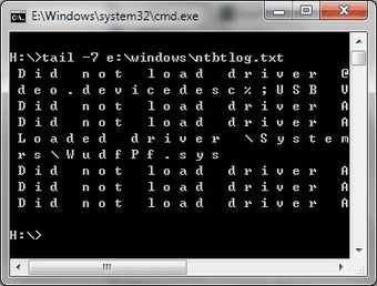 Obraz 0 dla tail for Windows