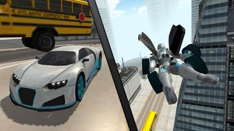 Flying Car Robot Simulator