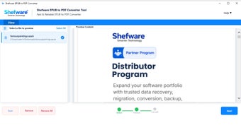 Immagine 0 per Shefware EPUB to PDF Conv…
