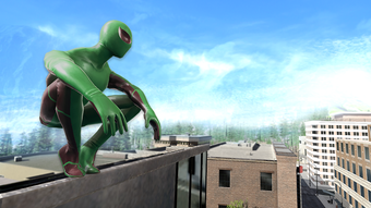 Amazing Rope Frog Strange Ninja Hero Vegas Crime