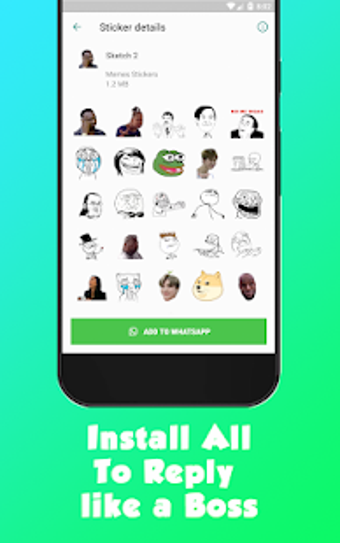 Bild 1 für WAStickerApps Funny Memes…