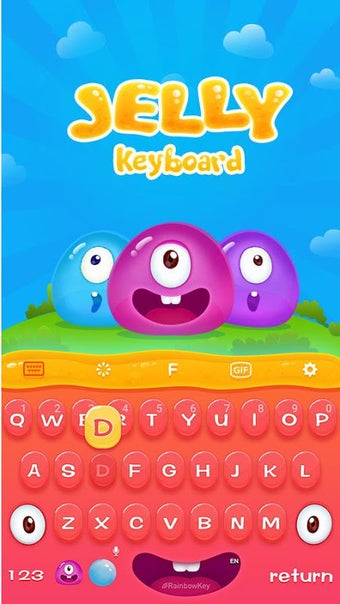 Jelly Bean Keyboard Theme