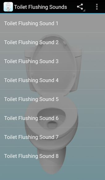 Toilet Flushing Sounds