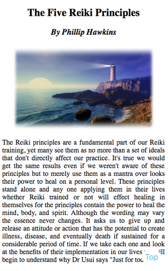 Reiki Wisdom Library