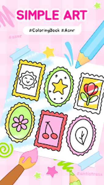 Obraz 0 dla Simple Art: Coloring Book…