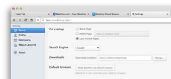 Maxthon for Mac