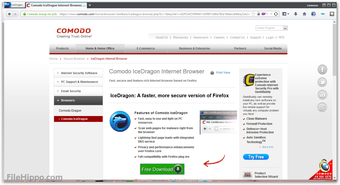 Image 1 for Comodo IceDragon 32-bit