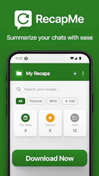 RecapMe - Recaps for What…の画像0