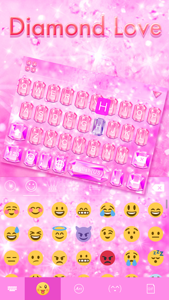 Immagine 0 per diamondlove Keyboard Back…