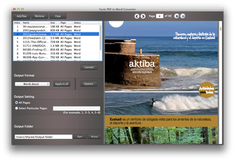Cycle PDF to Word Converter for Mac