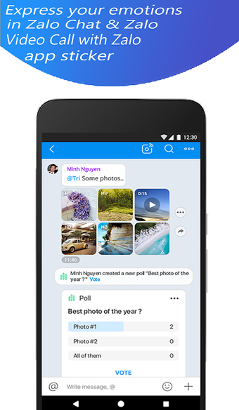 Free Zalo Video Call & Zalo Chat Stickers