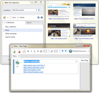 Immagine 0 per Web link collection