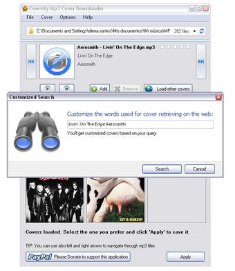 Image 1 pour Mp3 Cover Downloader