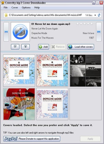 Image 2 for Mp3 Cover Downloader