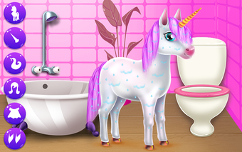 Cute Unicorn Caring and Dressup