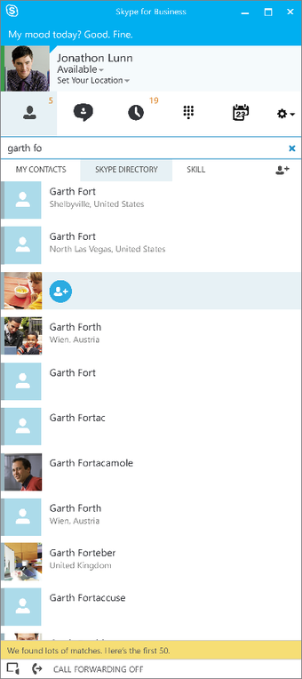 Image 3 for Skype for Business