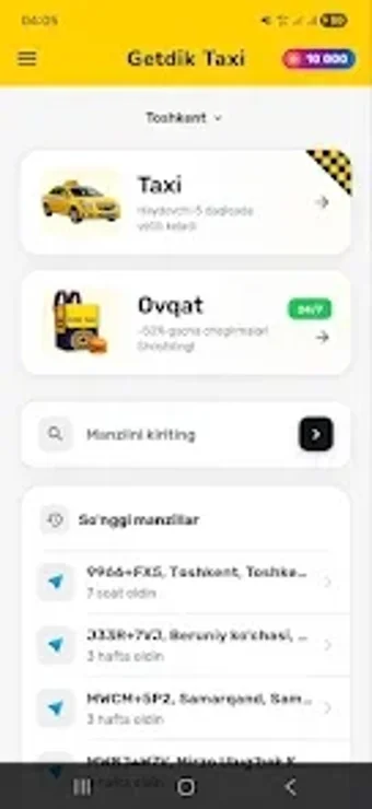 Obraz 0 dla Getdik: taksi va yetkazis…