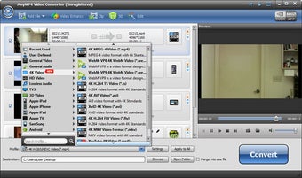 Immagine 2 per AnyMP4 Video Converter