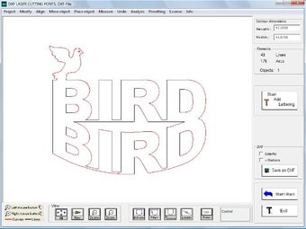 Image 0 for DXF LASER CUTTING FONTS