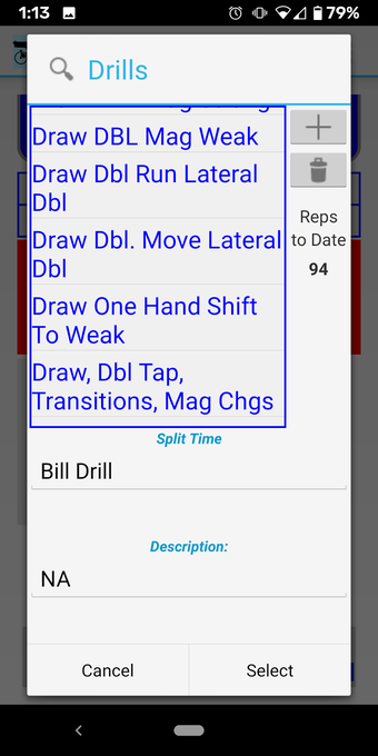 Splits - Shot Timer