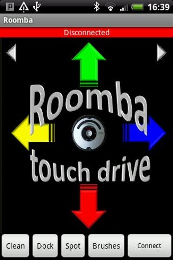 Roomba touch drive