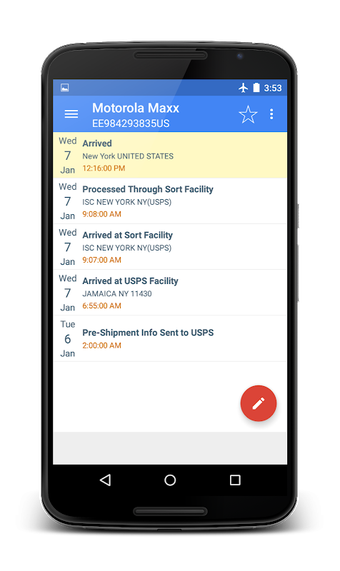 Immagine 0 per Tracking parcels for USPS