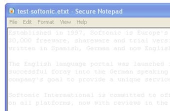 Secure Notepad