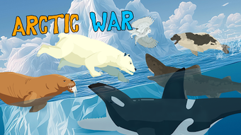 Bild 0 für Polar Bear Fight Arctic A…
