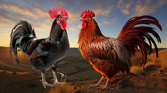 Bild 0 für Rooster Fight: Battle Are…
