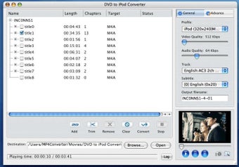 Imagen 0 para Xilisoft DVD to iPod Conv…