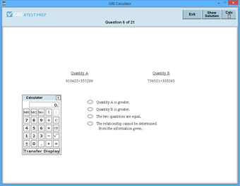 Image 1 for GRE Calculator