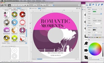 Mac CD DVD Label Makerの画像0