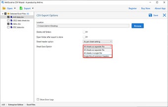 Obraz 0 dla 4n6 Excel to CSV Converte…