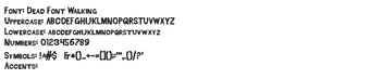 Image 0 pour Dead Font Walking