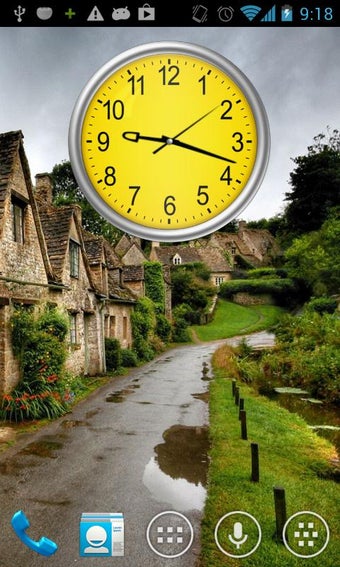 Yellow clock (Wallpapyrus…の画像0