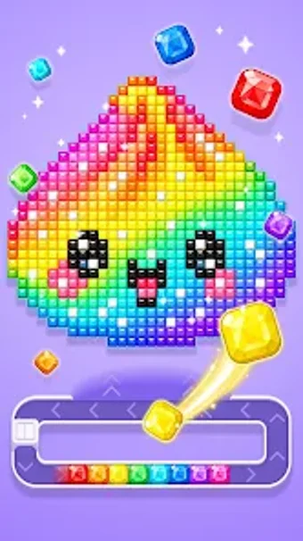 Bild 0 für Gem Loop: Pixel Puzzle
