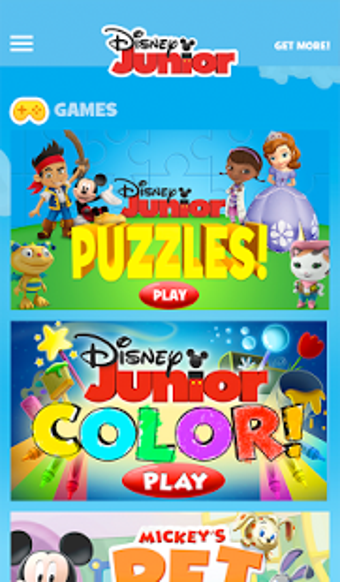 Disney Junior - TV & Games, Apps