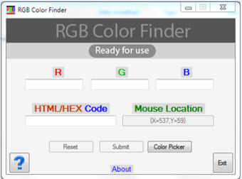RGB Color Finder