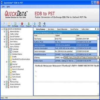 Obraz 0 dla QuickData EDB to PST