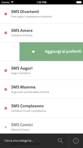 Bild 0 für Sms Pronti e Frasi d'Amor…